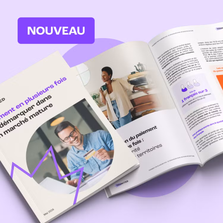Mise en avant du livre blanc "Paiement en plusieurs fois : Se démarquer dans un marché mature"
