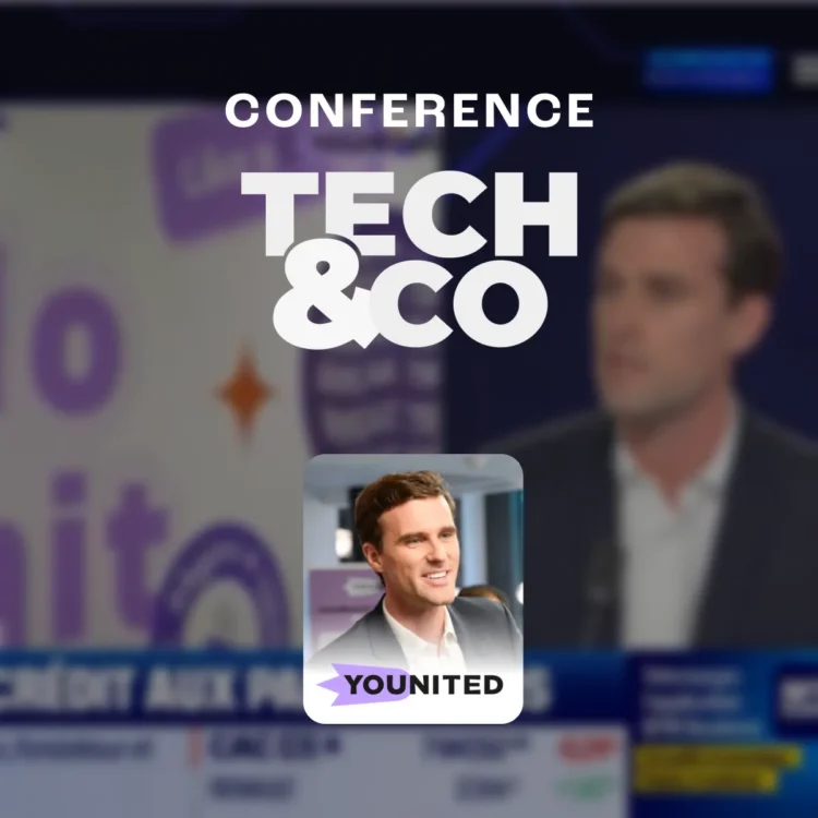Conférence TECH & CO avec Pierre-Marin Campenon de Younited