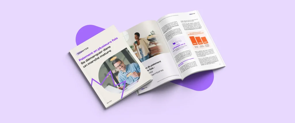Couverture et prévisualisation d'une double page du livre blanc Younited